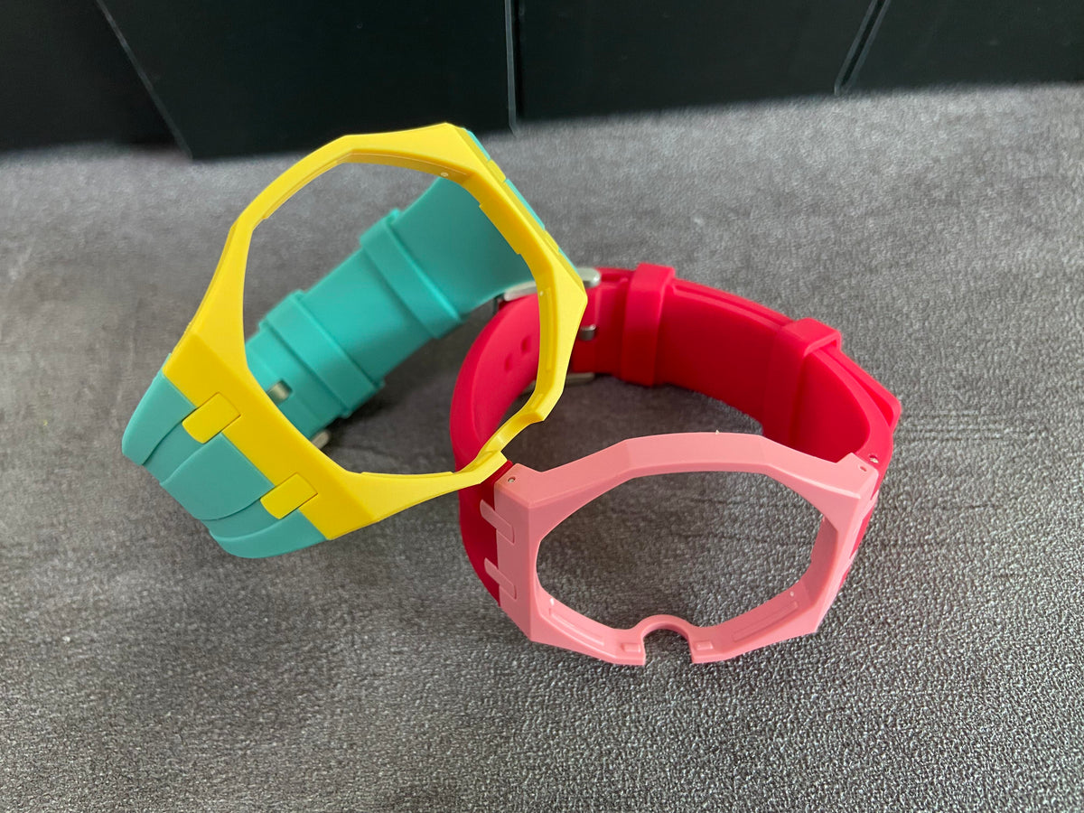 AP x Swatch watch fitted with a non destructive aftermarket conversion kit