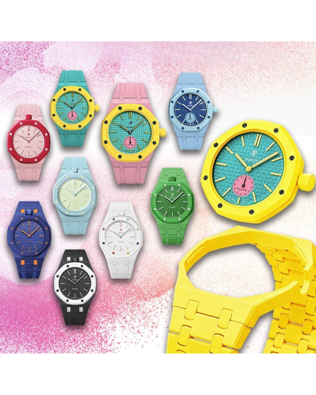 Royal Pop wrist straps in multiple color options
