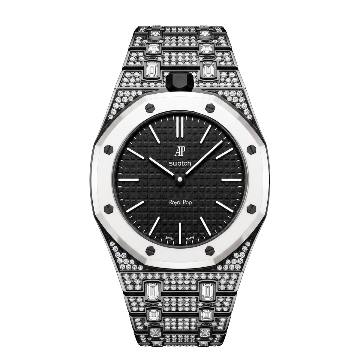 Royal Pop Crystal-Set Bioceramic-Style Wrist Conversion Kit