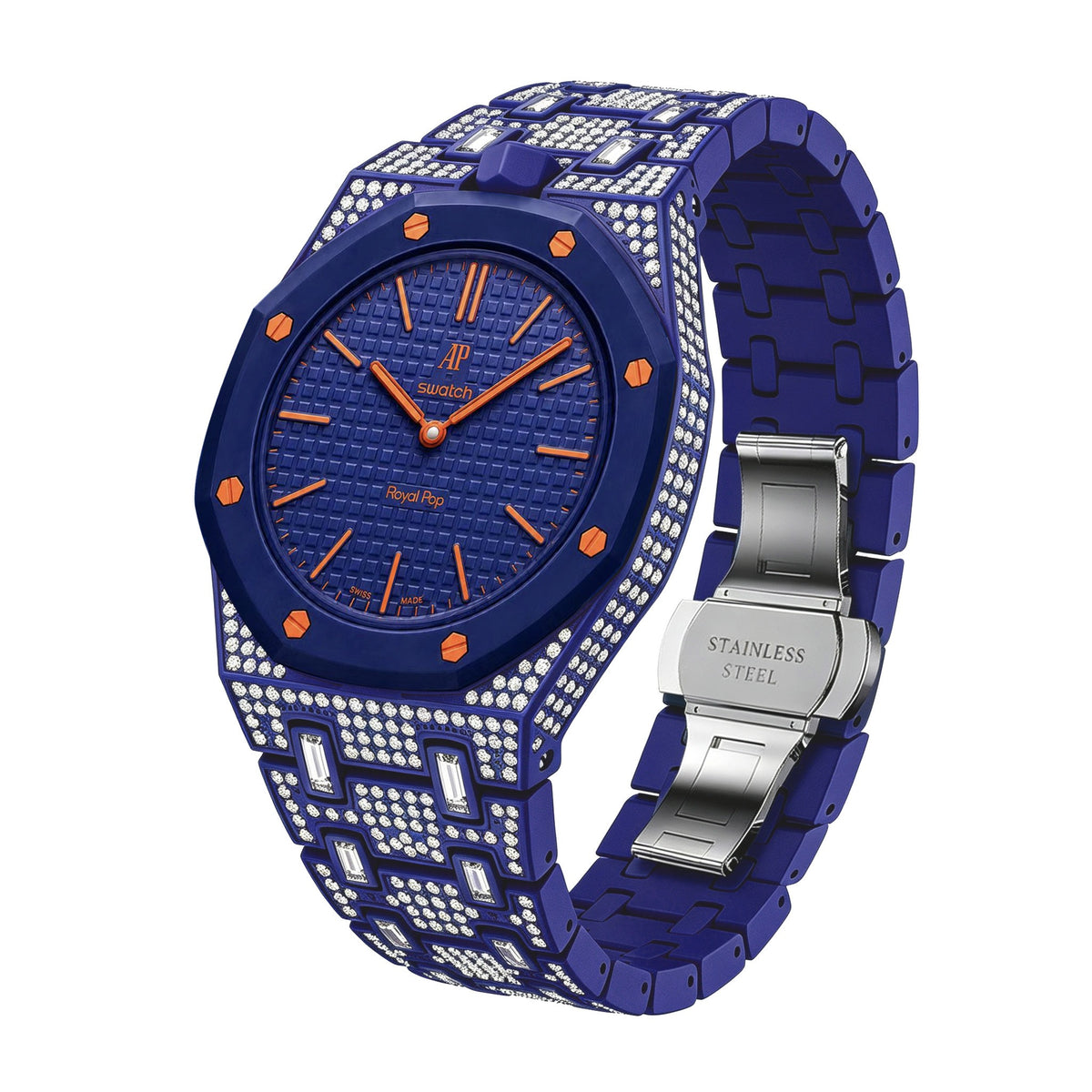 Royal Pop Crystal-Set Bioceramic-Style Wrist Conversion Kit