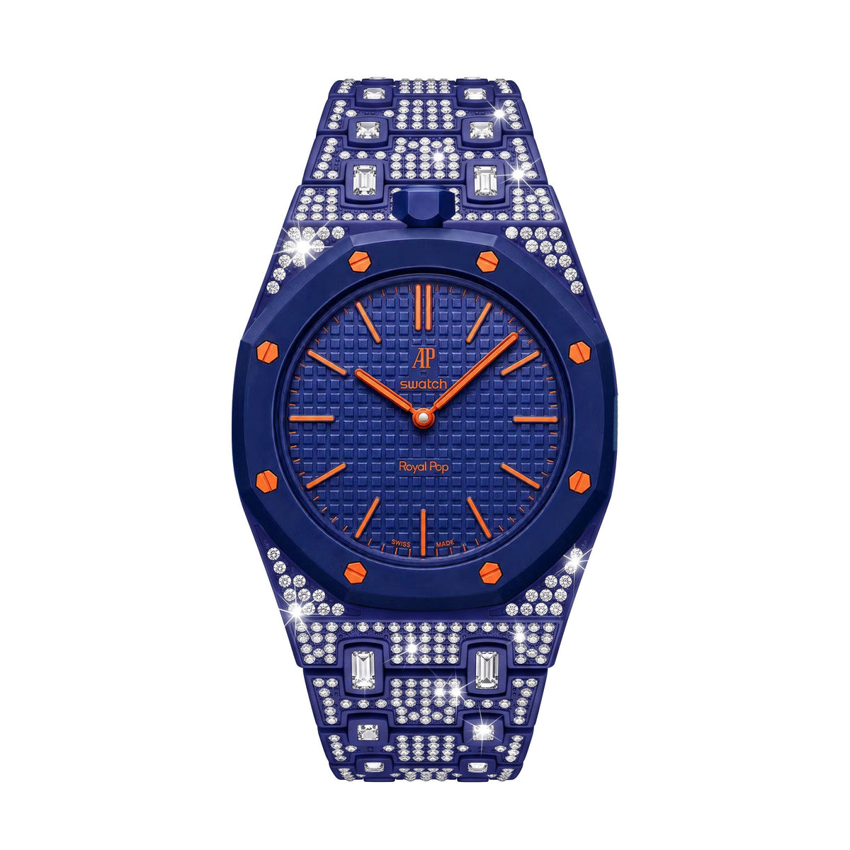 Royal Pop Crystal-Set Bioceramic-Style Wrist Conversion Kit