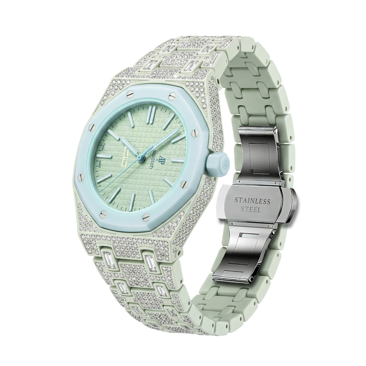 Royal Pop Crystal-Set Bioceramic-Style Wrist Conversion Kit