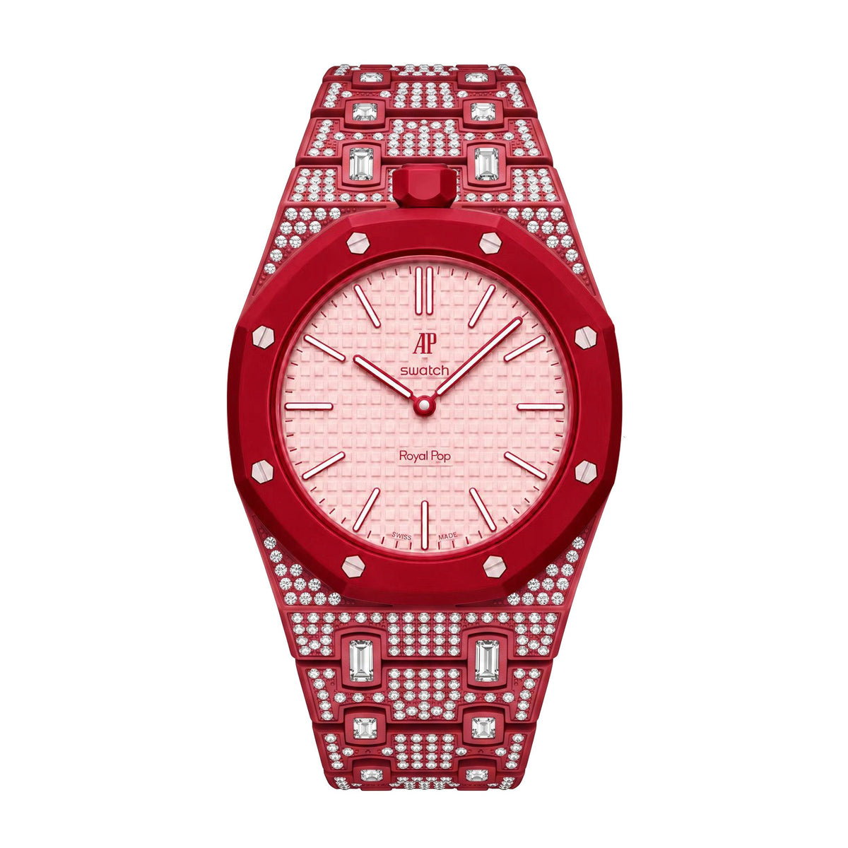 Royal Pop Crystal-Set Bioceramic-Style Wrist Conversion Kit