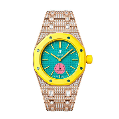 Royal Pop Crystal-Set Bioceramic-Style Wrist Conversion Kit