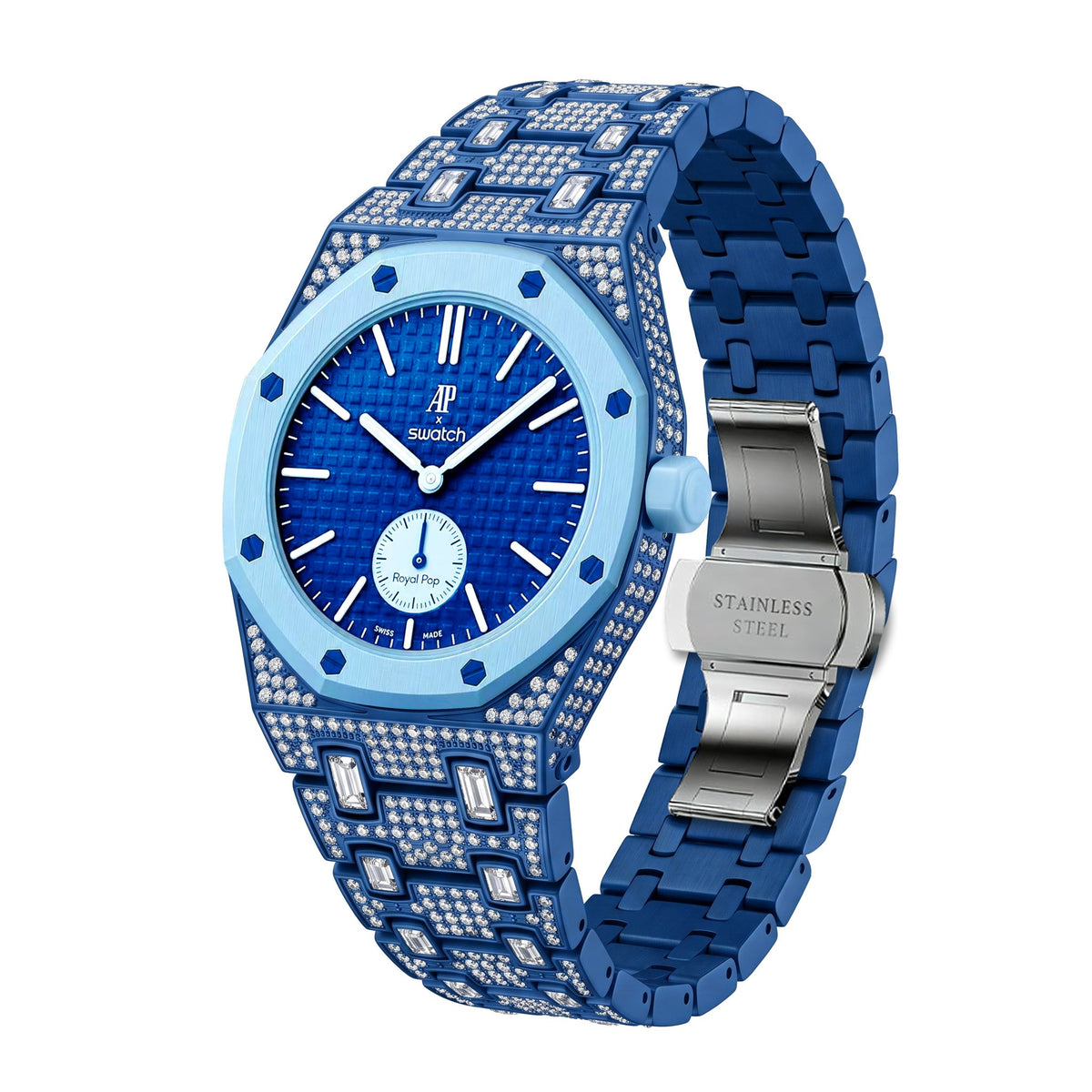 Royal Pop Crystal-Set Bioceramic-Style Wrist Conversion Kit