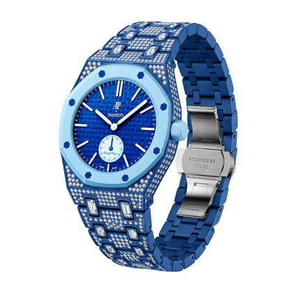 Royal Pop Crystal-Set Bioceramic-Style Wrist Conversion Kit