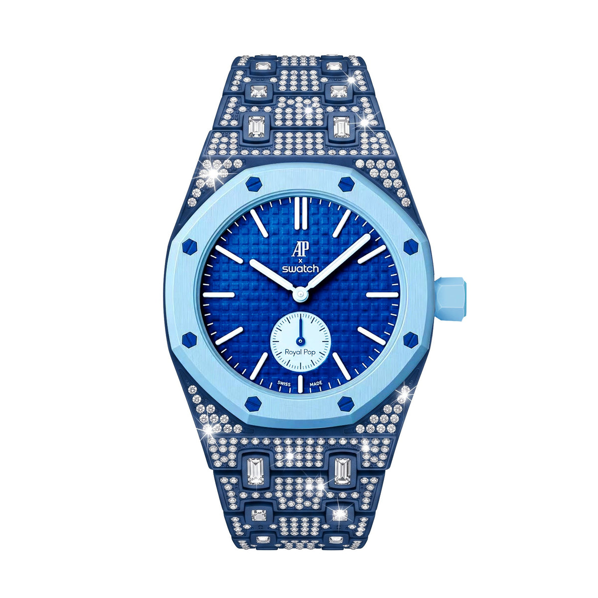 Royal Pop Crystal-Set Bioceramic-Style Wrist Conversion Kit