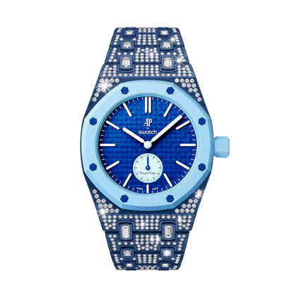 Royal Pop Crystal-Set Bioceramic-Style Wrist Conversion Kit