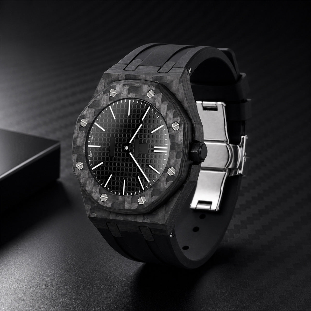 Royal Pop Full-Coverage Carbon Fiber Rubber Strap Conversion Kit