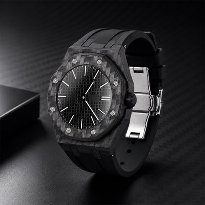 Royal Pop Full-Coverage Carbon Fiber Rubber Strap Conversion Kit
