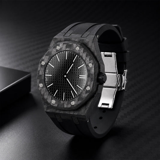 Royal Pop Full-Coverage Carbon Fiber Rubber Strap Conversion Kit