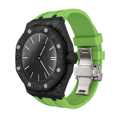 Royal Pop Full-Coverage Carbon Fiber Rubber Strap Conversion Kit