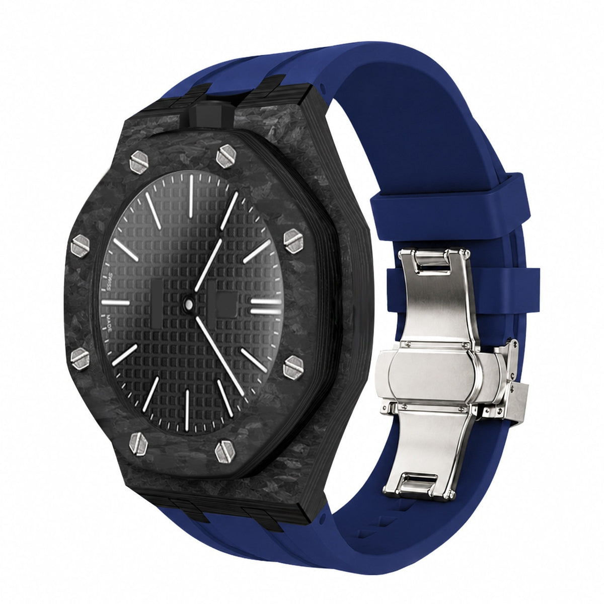 Royal Pop Full-Coverage Carbon Fiber Rubber Strap Conversion Kit