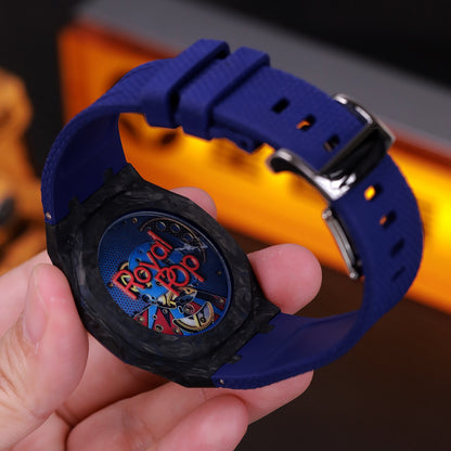 Royal Pop Carbon Fiber Rubber Strap Conversion Kit