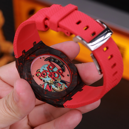 Royal Pop Carbon Fiber Rubber Strap Conversion Kit
