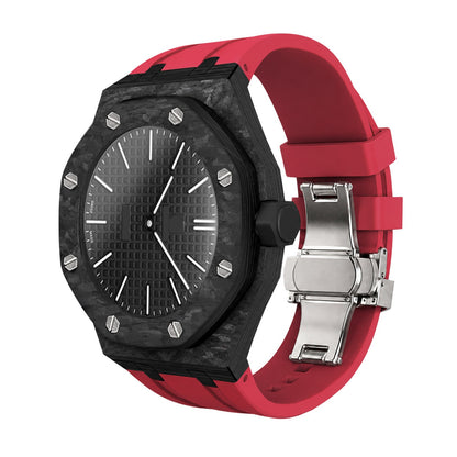 Royal Pop Full-Coverage Carbon Fiber Rubber Strap Conversion Kit