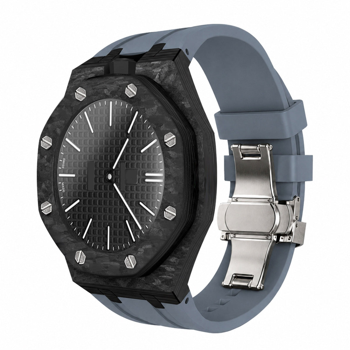 Royal Pop Full-Coverage Carbon Fiber Rubber Strap Conversion Kit