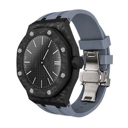 Royal Pop Full-Coverage Carbon Fiber Rubber Strap Conversion Kit