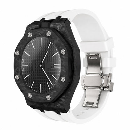 Royal Pop Full-Coverage Carbon Fiber Rubber Strap Conversion Kit