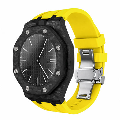 Royal Pop Full-Coverage Carbon Fiber Rubber Strap Conversion Kit